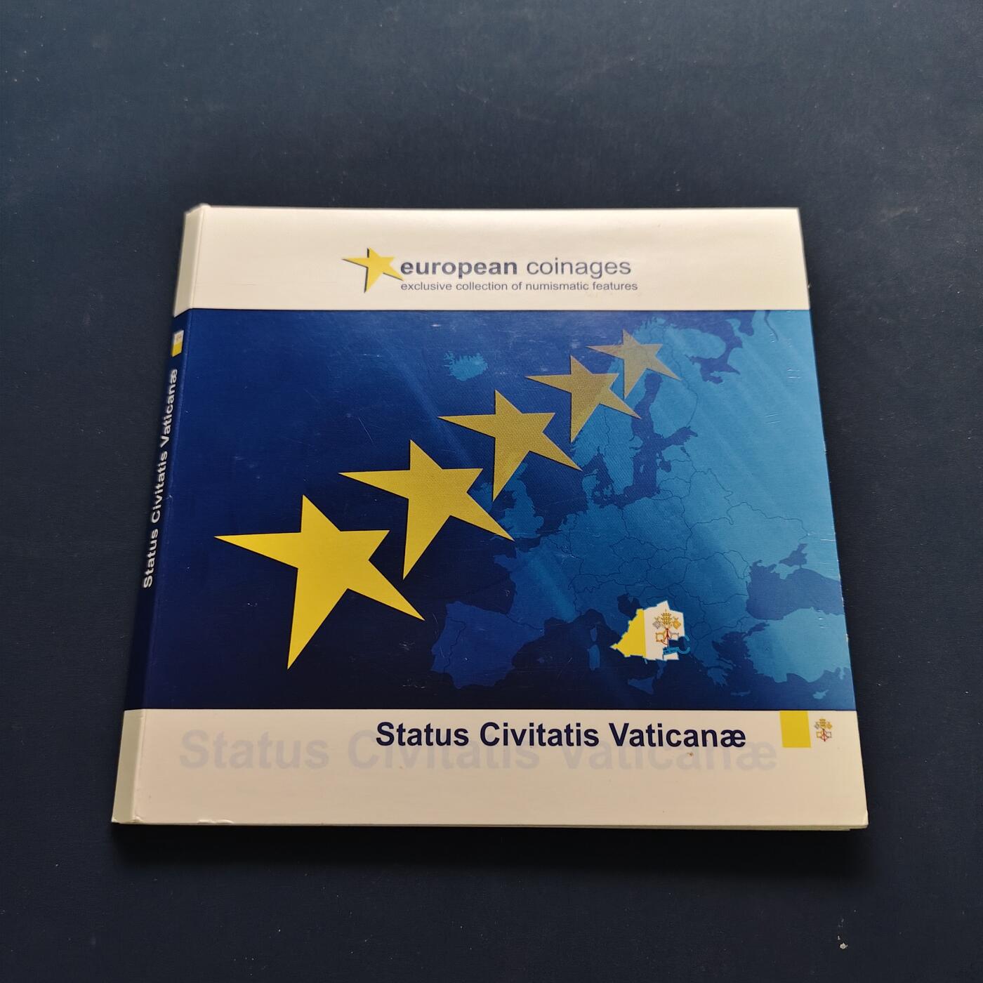 【全场包邮】纯粹捡漏拍497场-持续更新中 梵蒂冈2013年封装5枚欧元各材质样币套币