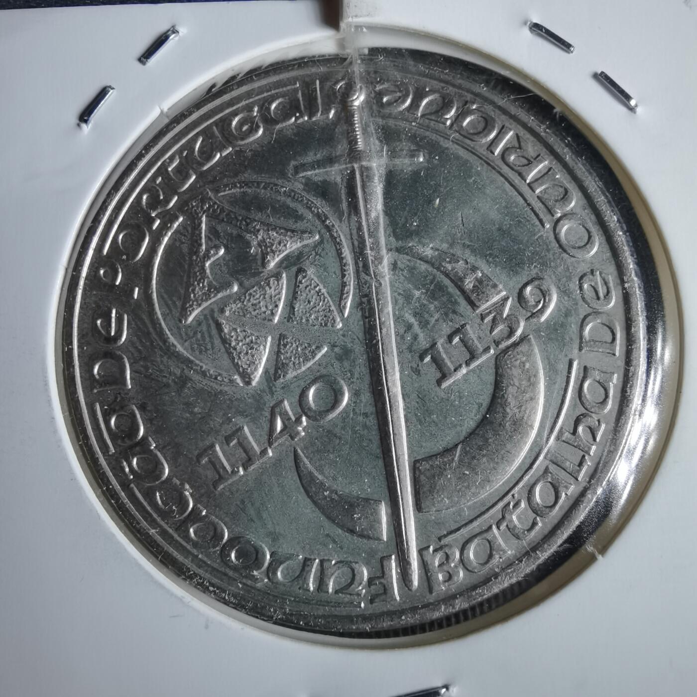 沼泽如烟--第963场 葡萄牙1989年250埃斯库多