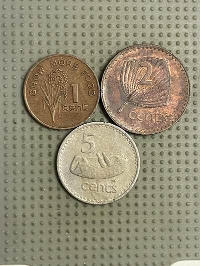 2026年第14场各国散币拍卖（总第164场） - 斐济3枚