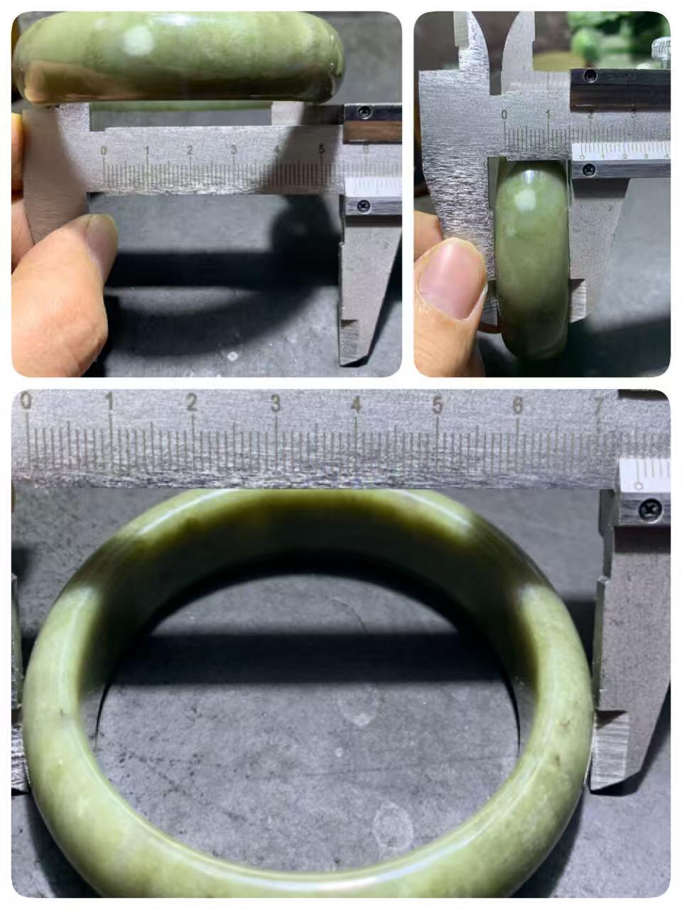 精美青海料和田玉手镯一只，