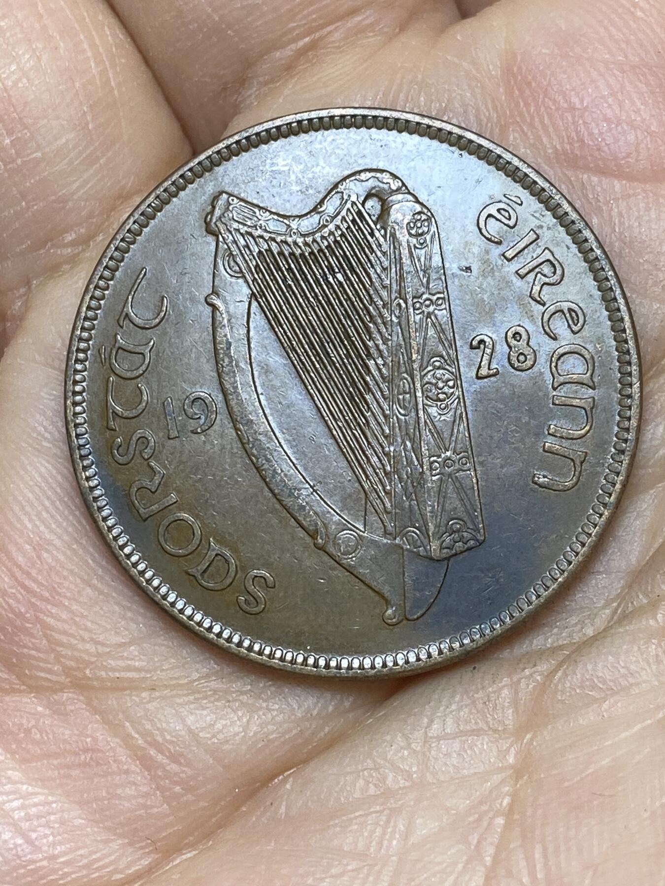 2026年第十场(总第一百七十九场）外国好品散币场(免佣金) 爱尔兰1928年1便士(英辖自由邦时期，首发年)