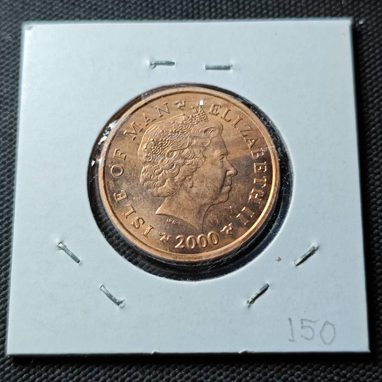 KK钱币收藏小铺  第400期  百期特拍（四拍之四）2月预留时间 周末发货  2000马恩岛2便士