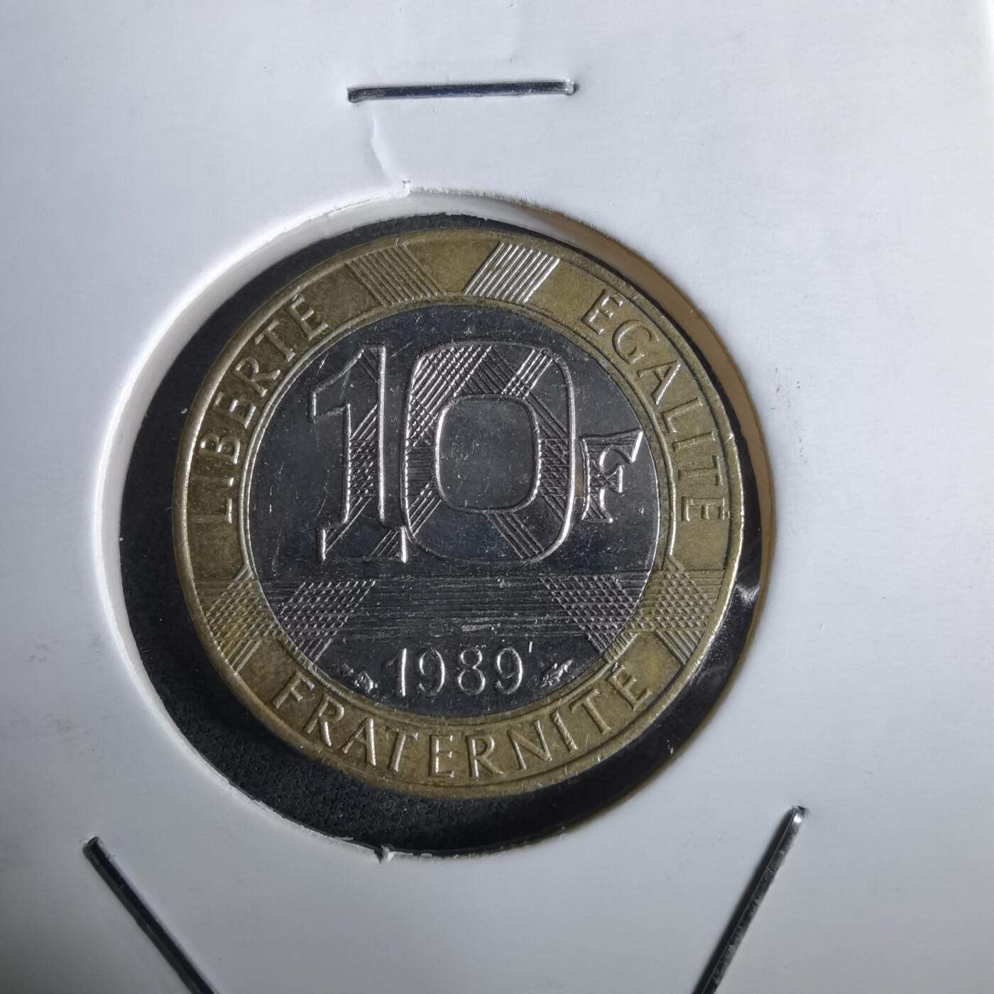 沼泽如烟--第965场 法国1986年10法郎