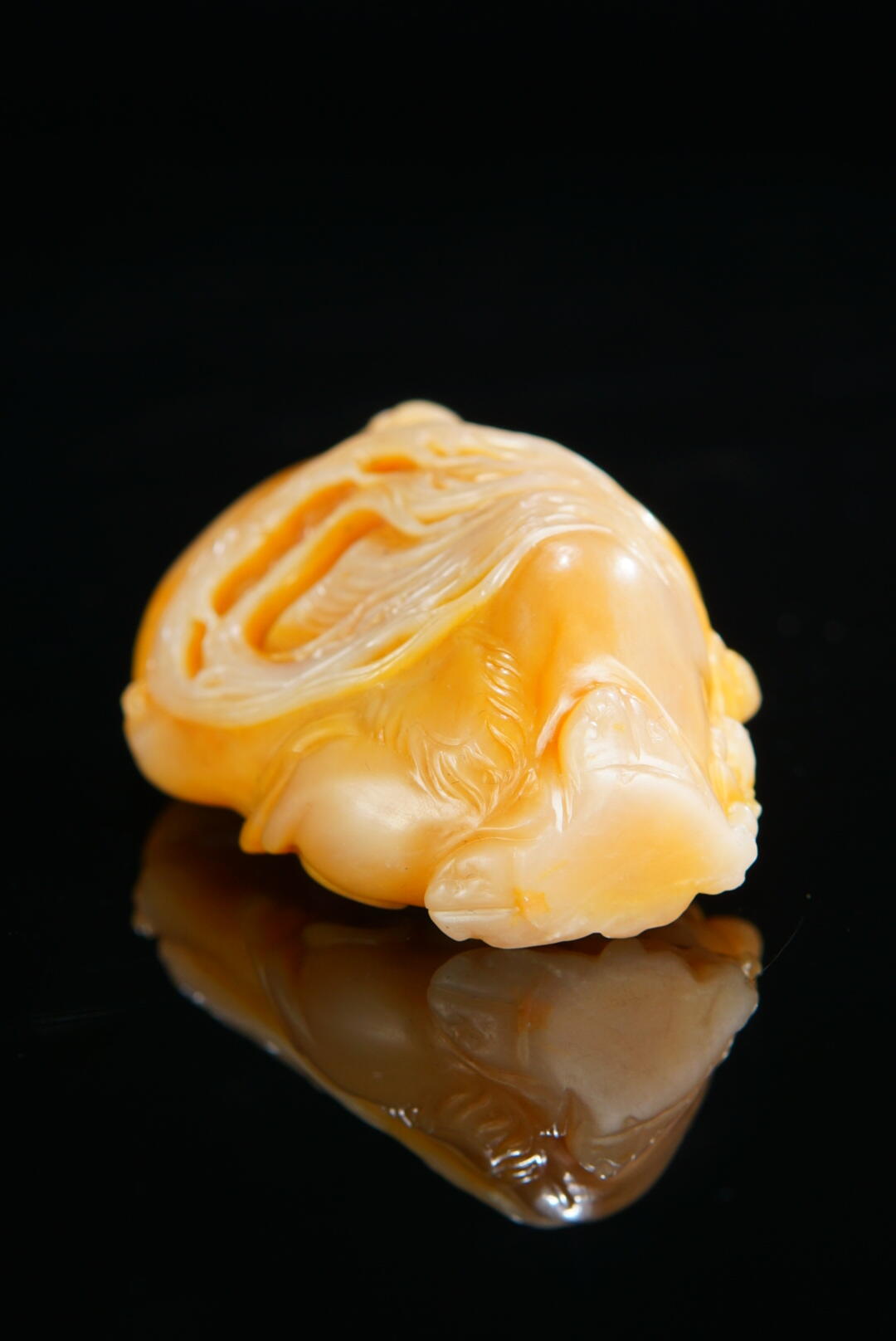 方寸藏珍·寿山田黄印章专场（二） 寿山田黄石《寿星翁》摆件