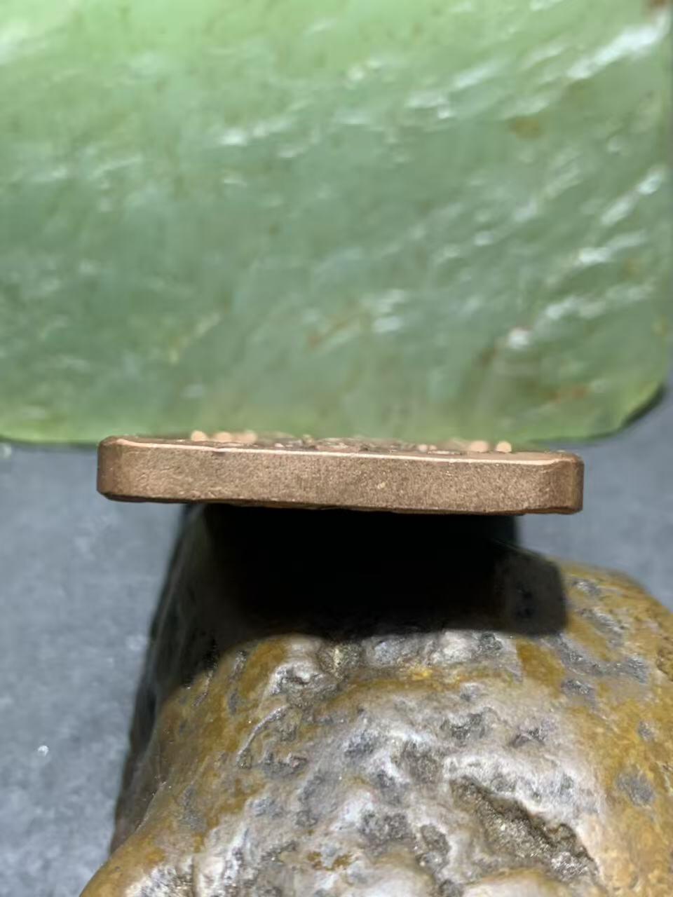 精美紫铜狮面空行母护身牌一个，