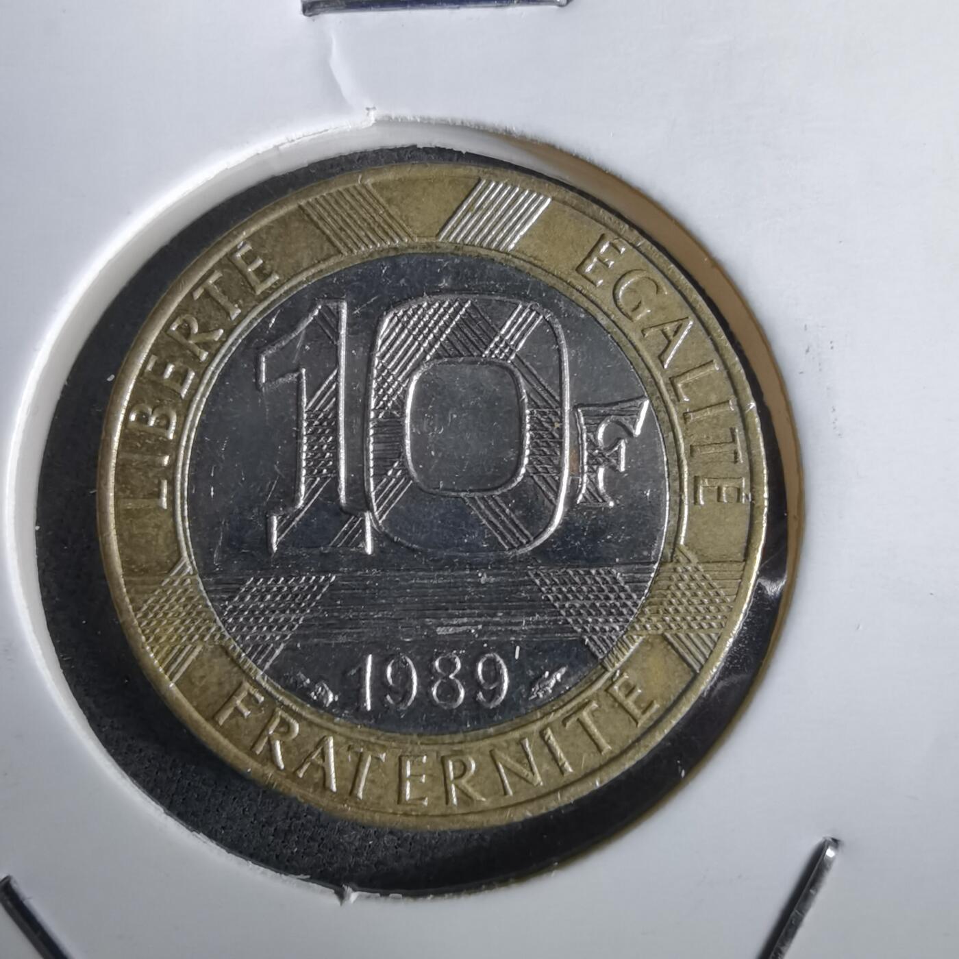 沼泽如烟--第965场 法国1986年10法郎