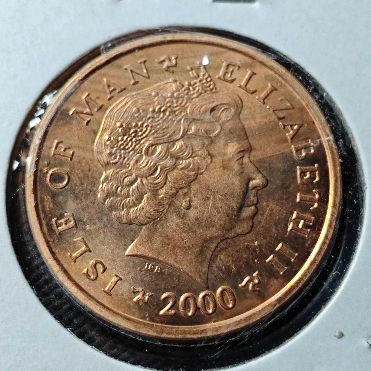 KK钱币收藏小铺  第400期  百期特拍（四拍之四）2月预留时间 周末发货  2000马恩岛2便士