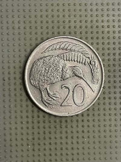 2026年第14场各国散币拍卖（总第164场） - 新西兰1973年20分