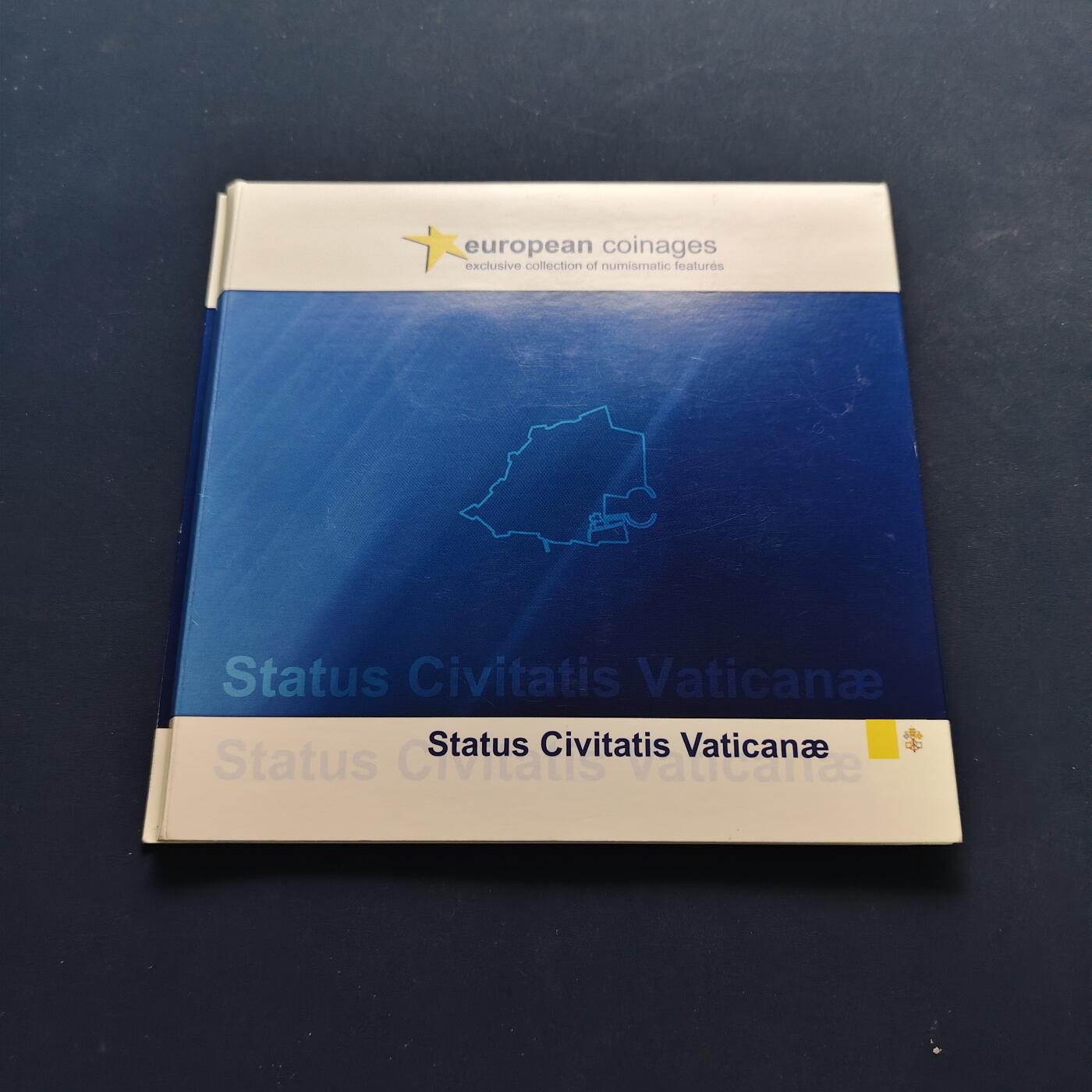 【全场包邮】纯粹捡漏拍497场-持续更新中 梵蒂冈2013年封装5枚欧元各材质样币套币