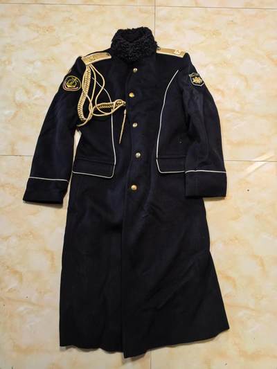 盛世勋华——号角文化勋章邮票专场拍卖第299期 - 俄罗斯黑海舰队仪仗队礼服大衣胸围101 肩宽49 领围50 臂长71 衣长130