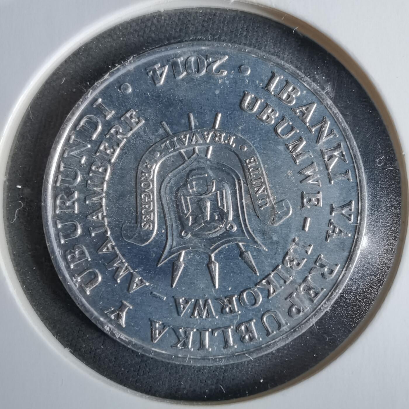 沼泽如烟--第963场 布隆迪2014年5法郎