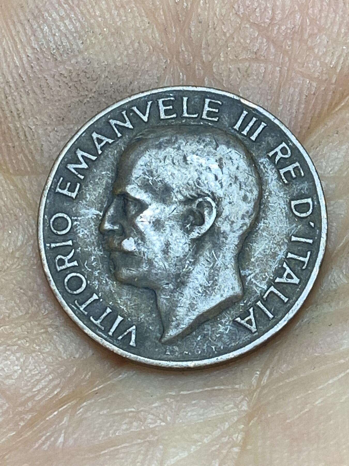 2026年第十场(总第一百七十九场）外国好品散币场(免佣金) 意大利王国1919年5分(维托里奥·埃马努埃莱三世第三套)