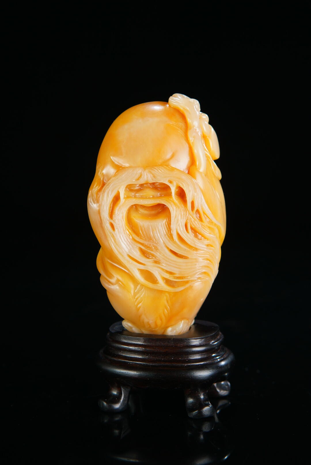 方寸藏珍·寿山田黄印章专场（二） 寿山田黄石《寿星翁》摆件