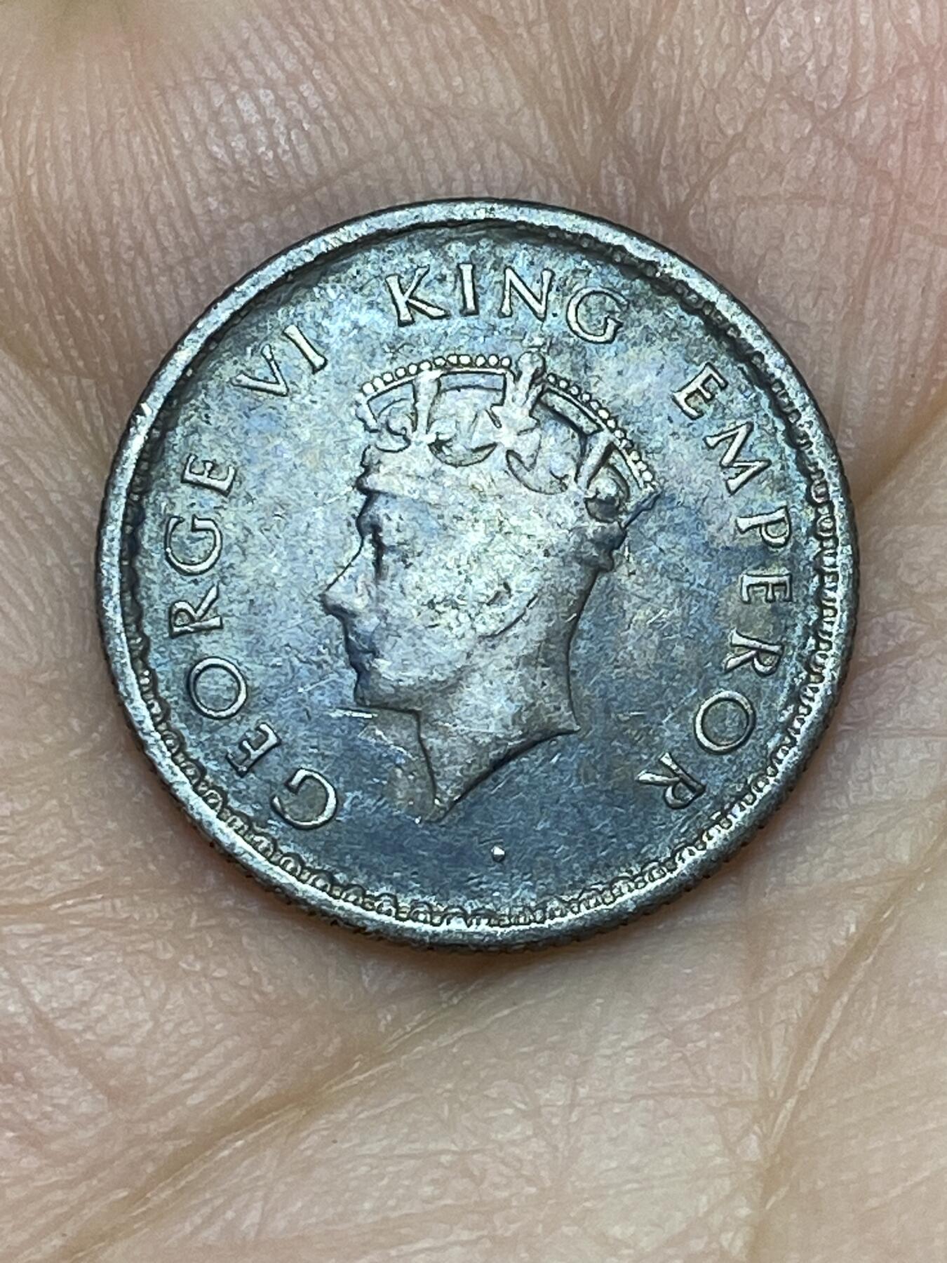 2026年第十场(总第一百七十九场）外国好品散币场(免佣金) 英属印度1939年1/4卢比(乔治六世第一版，关门年仅发行2年，917高银)