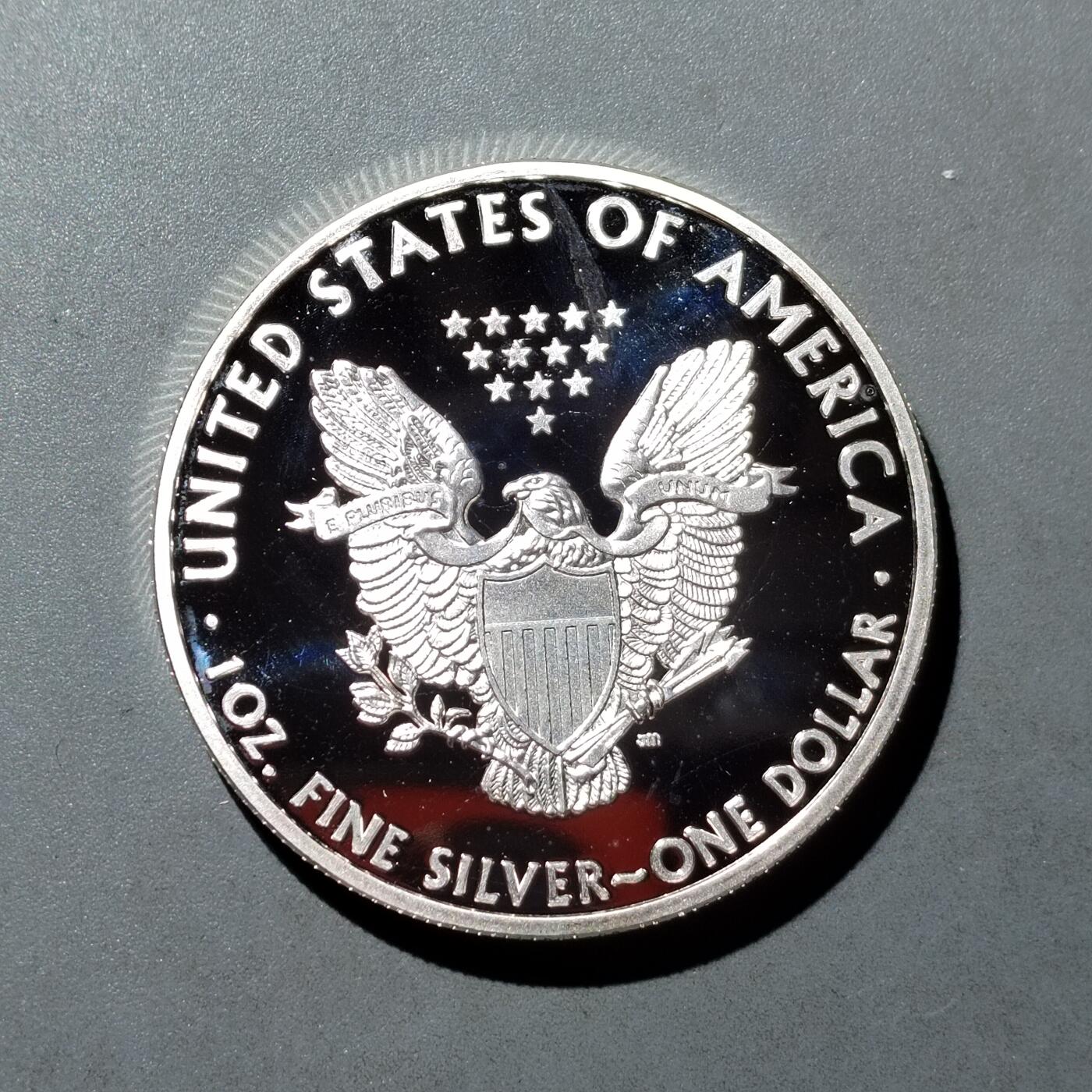 PCAI钱币  18-717  纸币专场 美国纪念章，不是银的