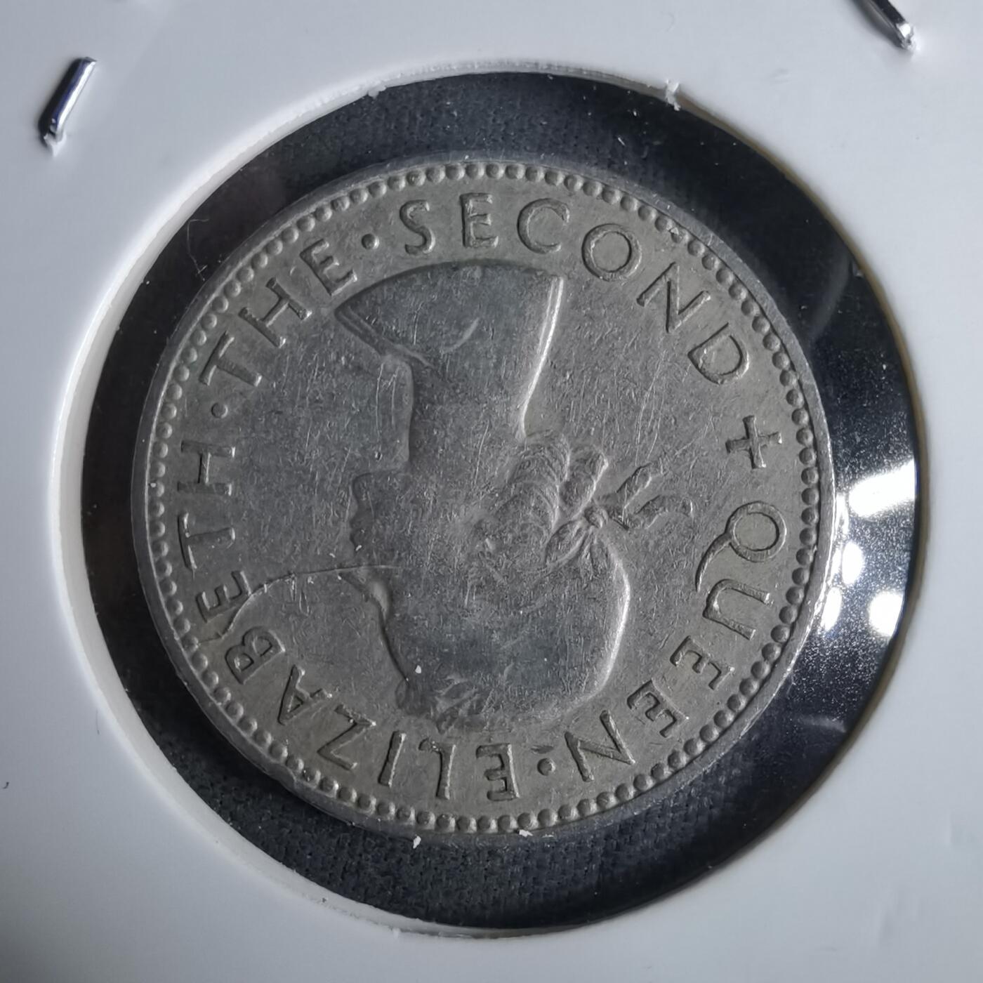 沼泽如烟--第963场 新西兰1958年1先令