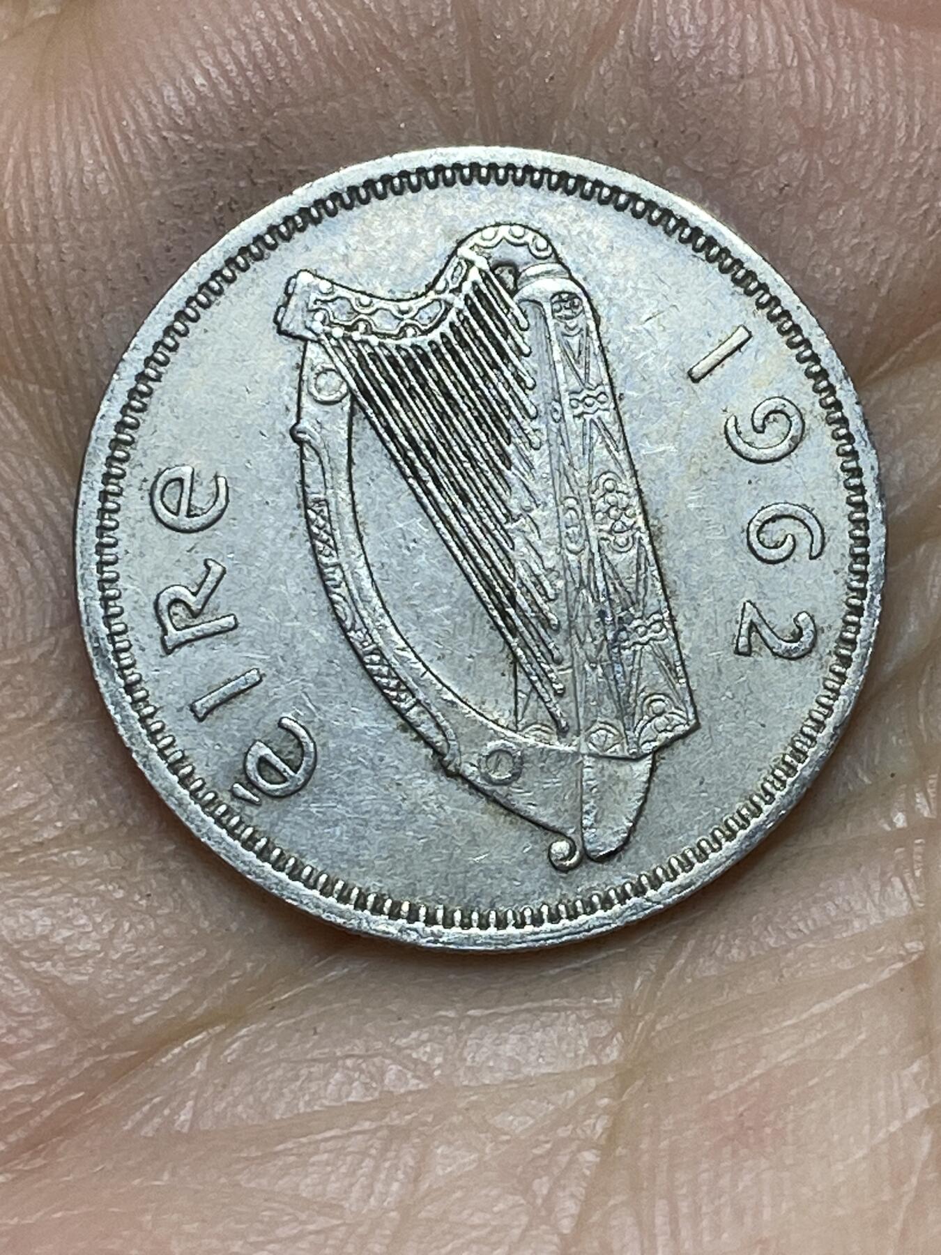 2026年第十场(总第一百七十九场）外国好品散币场(免佣金) 爱尔兰🇮🇪1962年1先令(共和国第一套第二版)