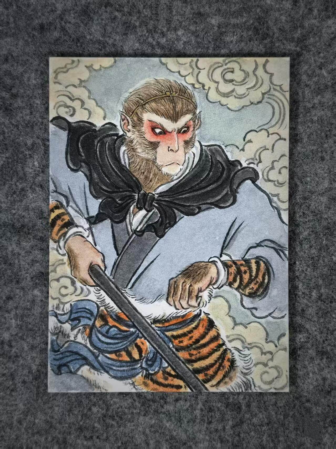 白泽拍卖卡牌手绘专场第31期（岁寒知松柏 春意已可期）