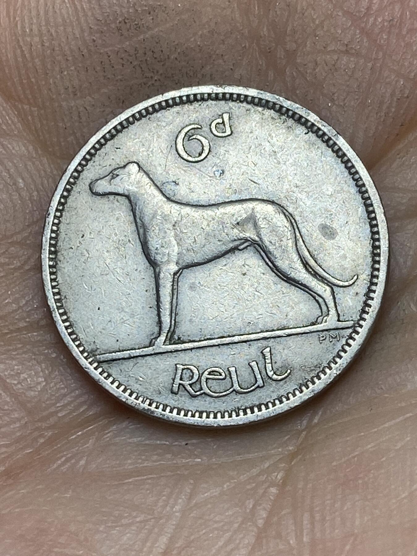 2026年第十场(总第一百七十九场）外国好品散币场(免佣金) 爱尔兰🇮🇪1955年6便士(共和国第一套第二版)