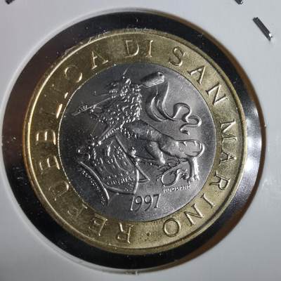 沼泽如烟--第965场 - 圣马力诺1997年1000里拉