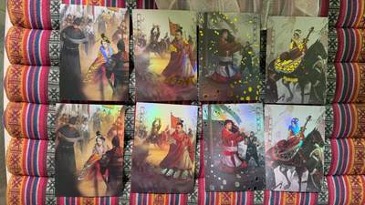 光影卡牌第28期，各家亲签，各家套卡，持续收拍品 - 司马四大悲剧烫金+烫银