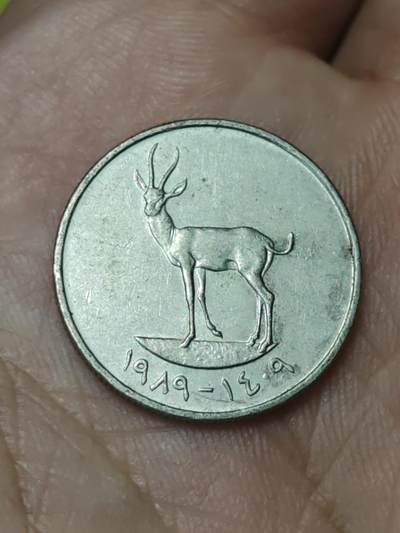 2026年第九场(总第一百七十八场）外国好品散币场(免佣金) - 阿联酋🇦🇪1989年25费尔(第一版，铜镍材质无磁版)