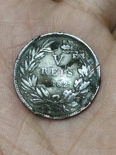 2026年第九场(总第一百七十八场）外国好品散币场(免佣金) - 有伤–葡萄牙王国1882年5瑞斯(路易斯一世时期)