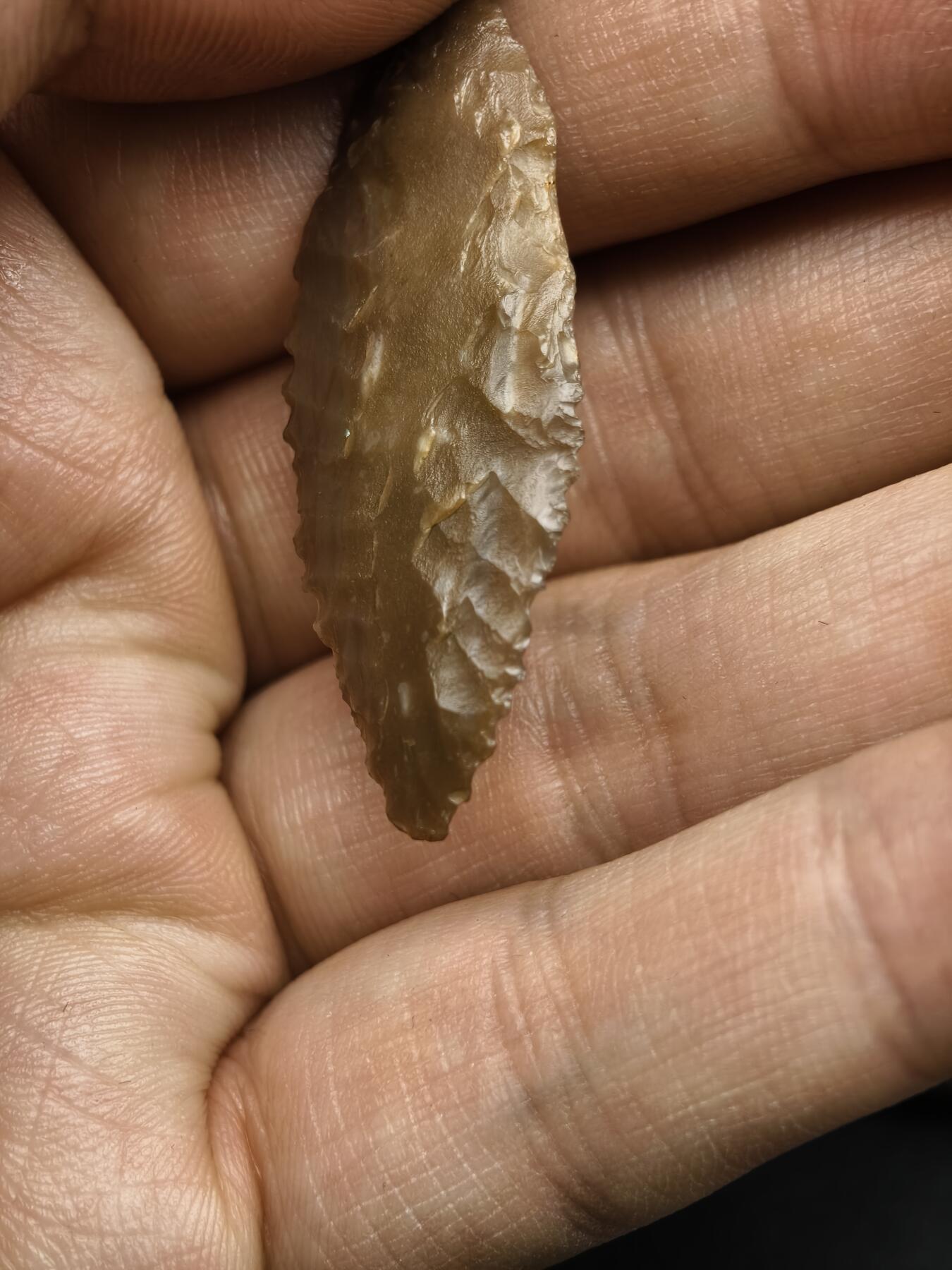 108期新疆红钱粟特钱币丝路钱币专场 老玛瑙箭头