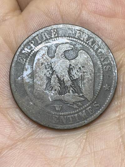 2026年第十场(总第一百七十九场）外国好品散币场(免佣金) - 法兰西第二帝国1856年10生丁(拿破仑三世第一版，W标里尔造)