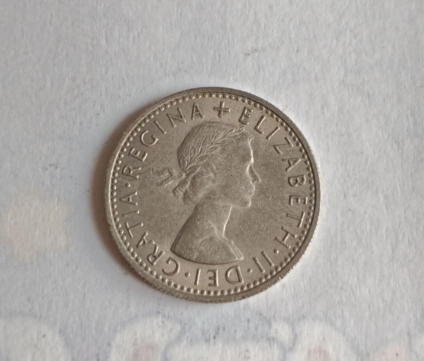 外国硬币 🔍 这是一枚1967年英国6便士（Sixpence）硬币