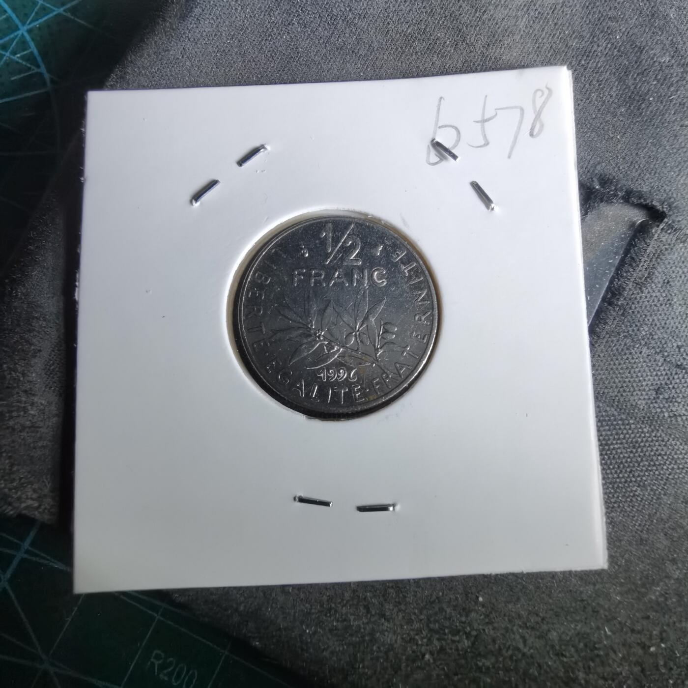 沼泽如烟--第965场 法国1996年半法郎