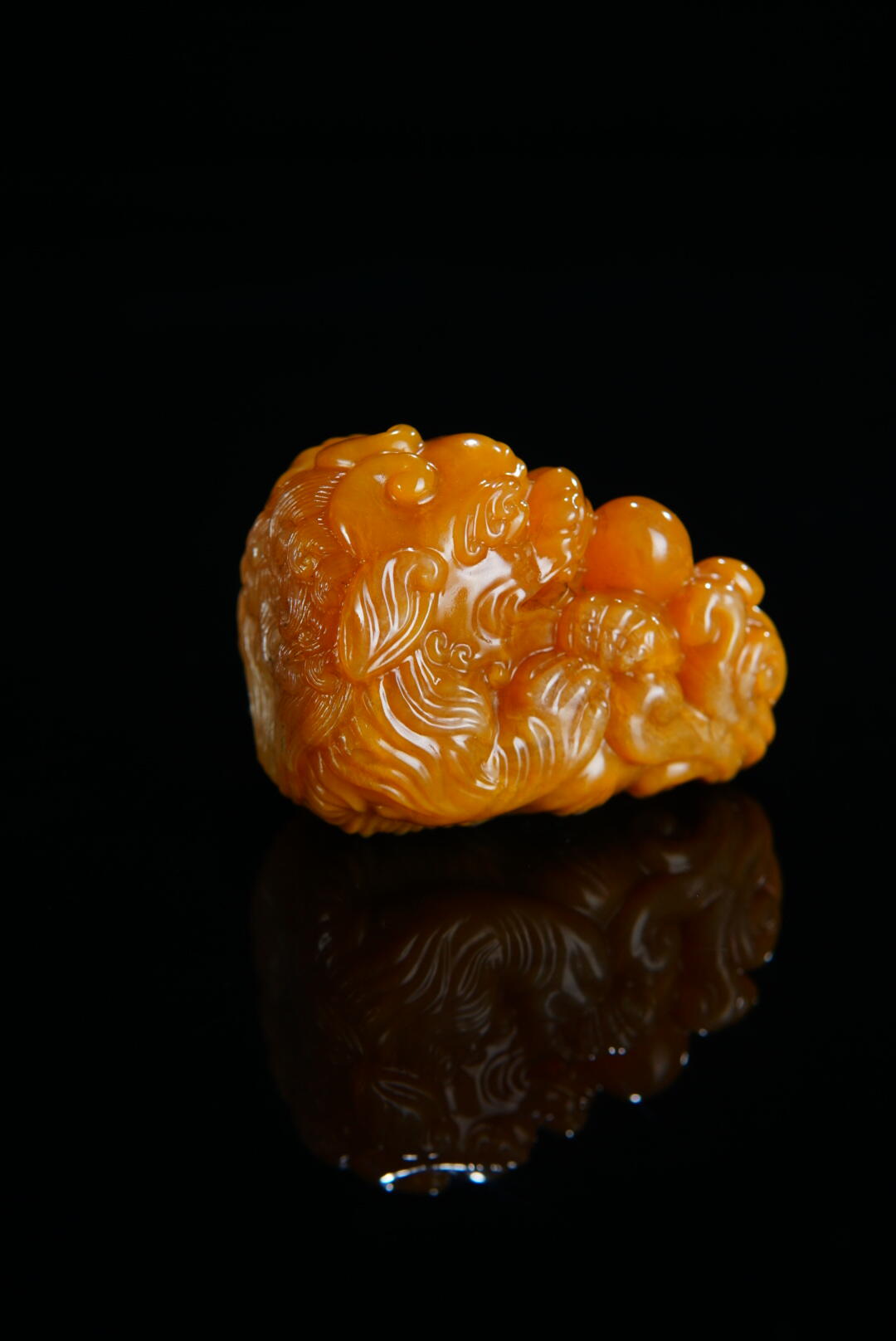 方寸藏珍·寿山田黄印章专场（二） 寿山田黄石《有求必应》把件