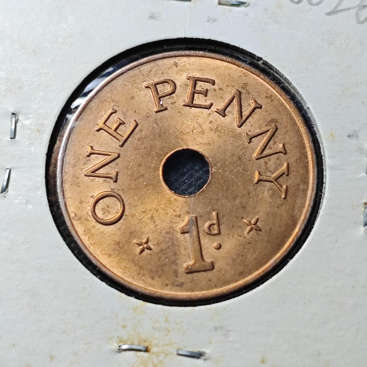 KK钱币收藏小铺  第400期  百期特拍（四拍之四）2月预留时间 周末发货  1966赞比亚1便士铜币 MS品可评级