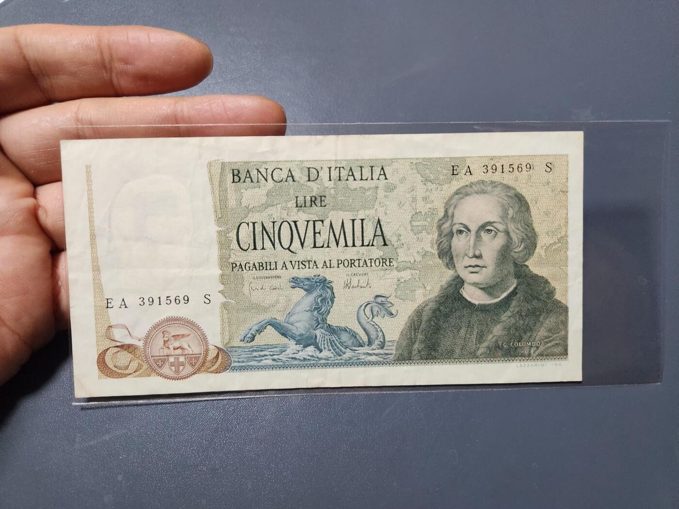 1月17号晚上8点 外国纸币自动截拍第8场 意大利美品