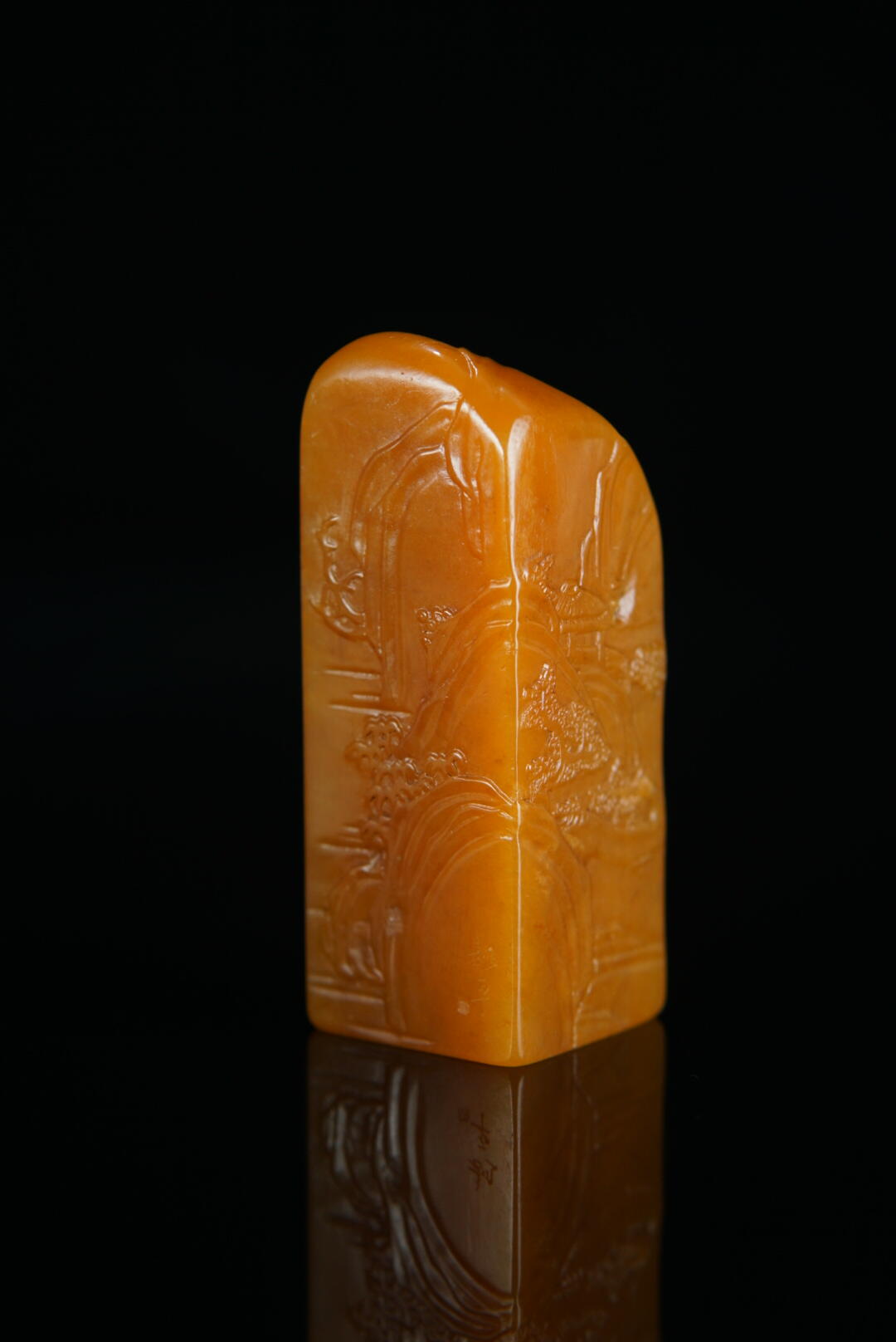 方寸藏珍·寿山田黄印章专场（一） 寿山田黄石《悟道》印章