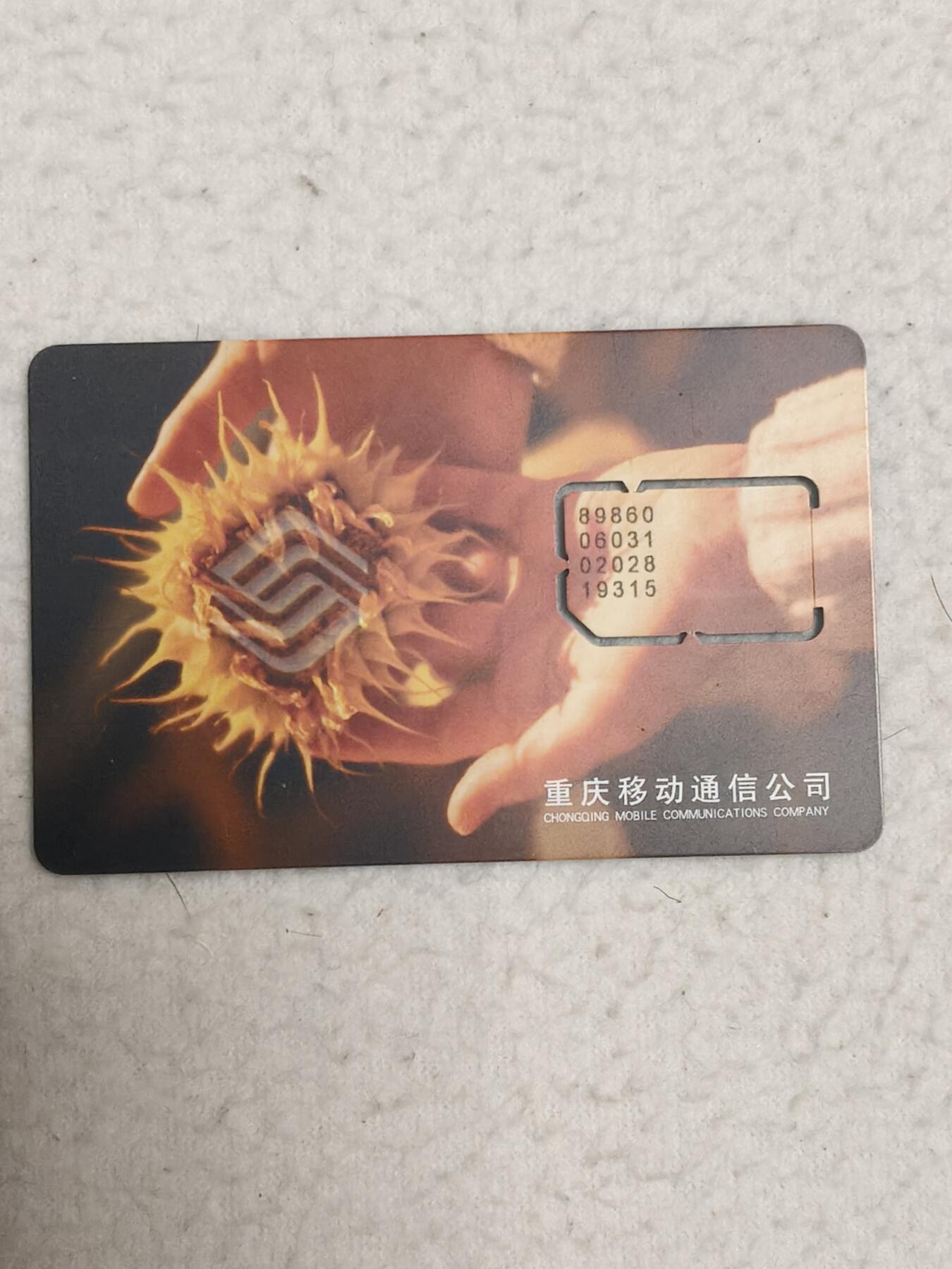 易卡拍卖第71期 重庆：双手托向日葵。（固芯）品相如图所示！（卡友出品。爱心义拍。）