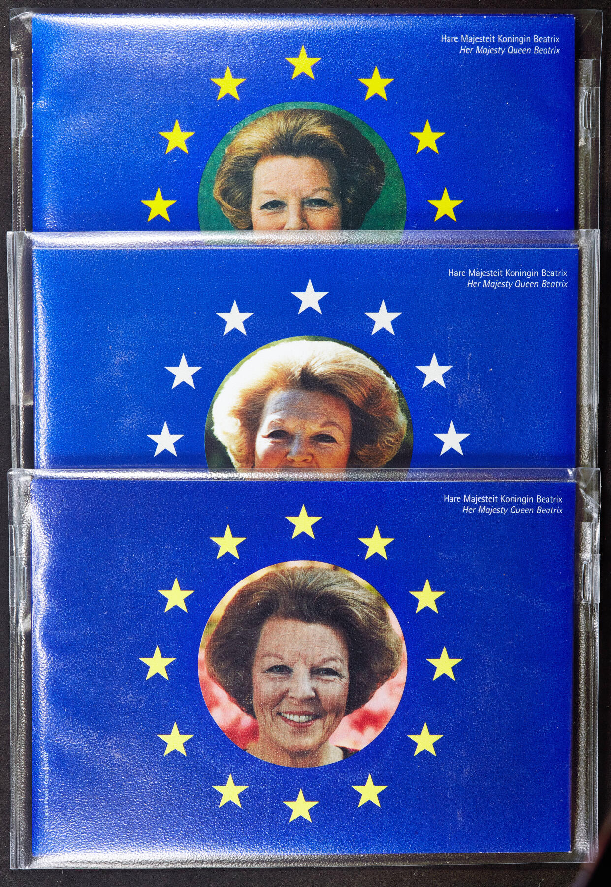 【俄甄集藏】“万象更新、马呈祥瑞”迎新春俄甄精品场-2026年(047)01-21 星期三 晚 19:30 全场包邮 荷兰1999-2001年贝娅特丽克丝女王5分-5盾册装硬币3套，最后的荷兰盾