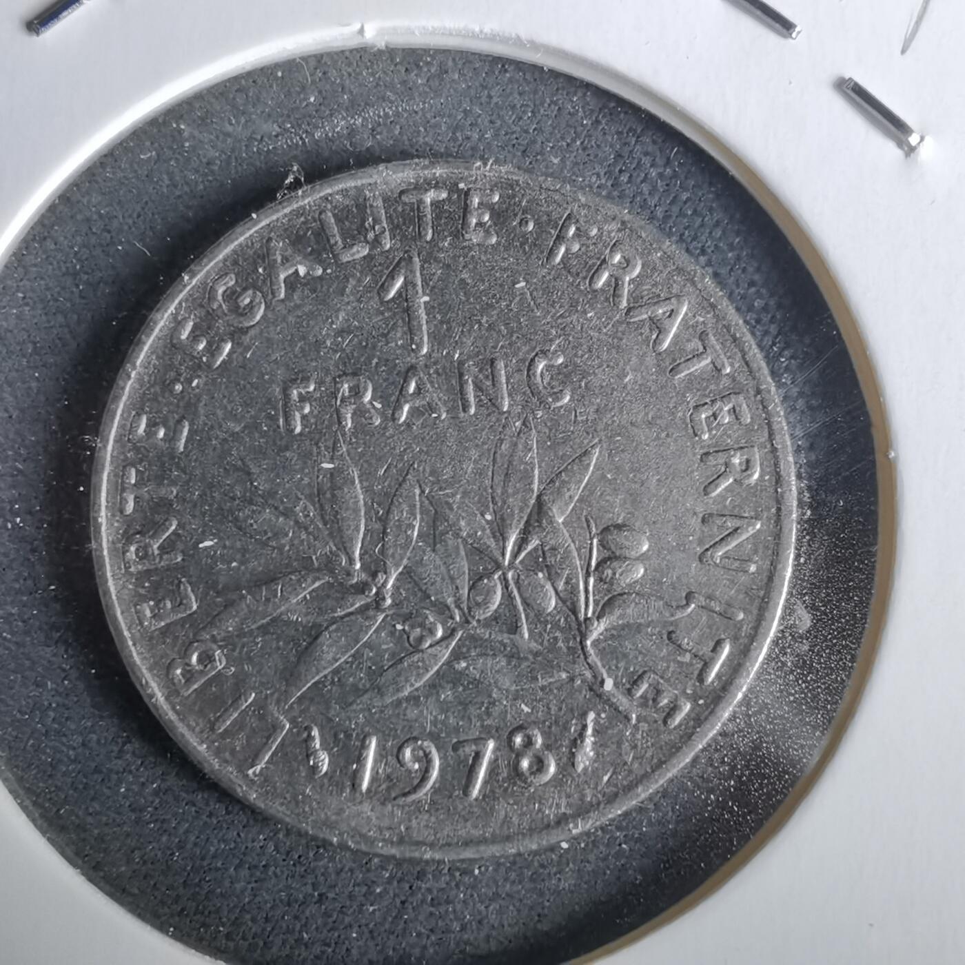 沼泽如烟--第965场 法国1978年1法郎