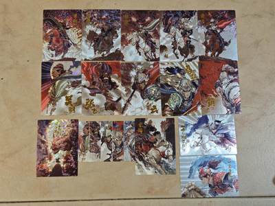 夜之极第三十八期 （1月17日周六晚9点截拍，欢迎竞拍） - 布丁 五虎元神 15张 彩粗套（含特卡，漂亮）