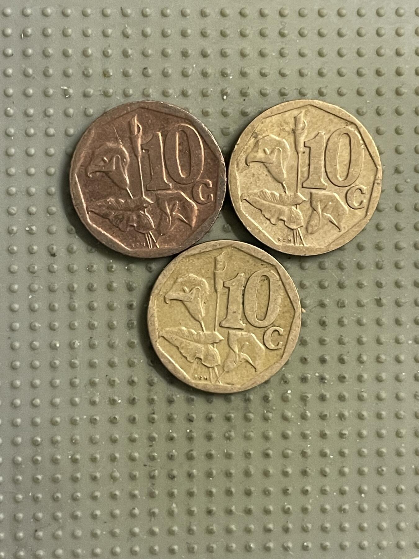 2026年第14场各国散币拍卖（总第164场） 南非10分3枚