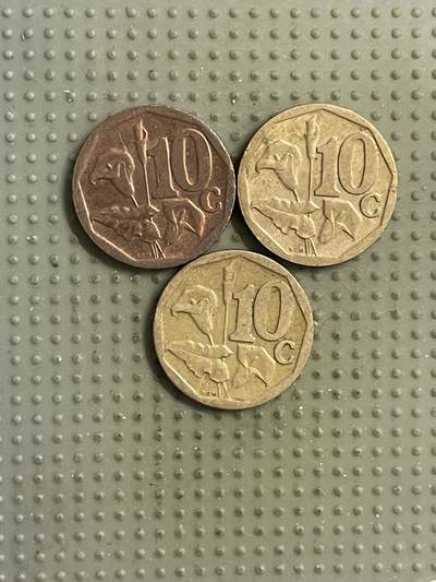 2026年第14场各国散币拍卖（总第164场） - 南非10分3枚