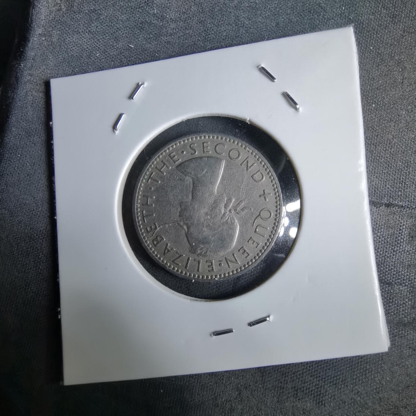 沼泽如烟--第963场 新西兰1958年1先令