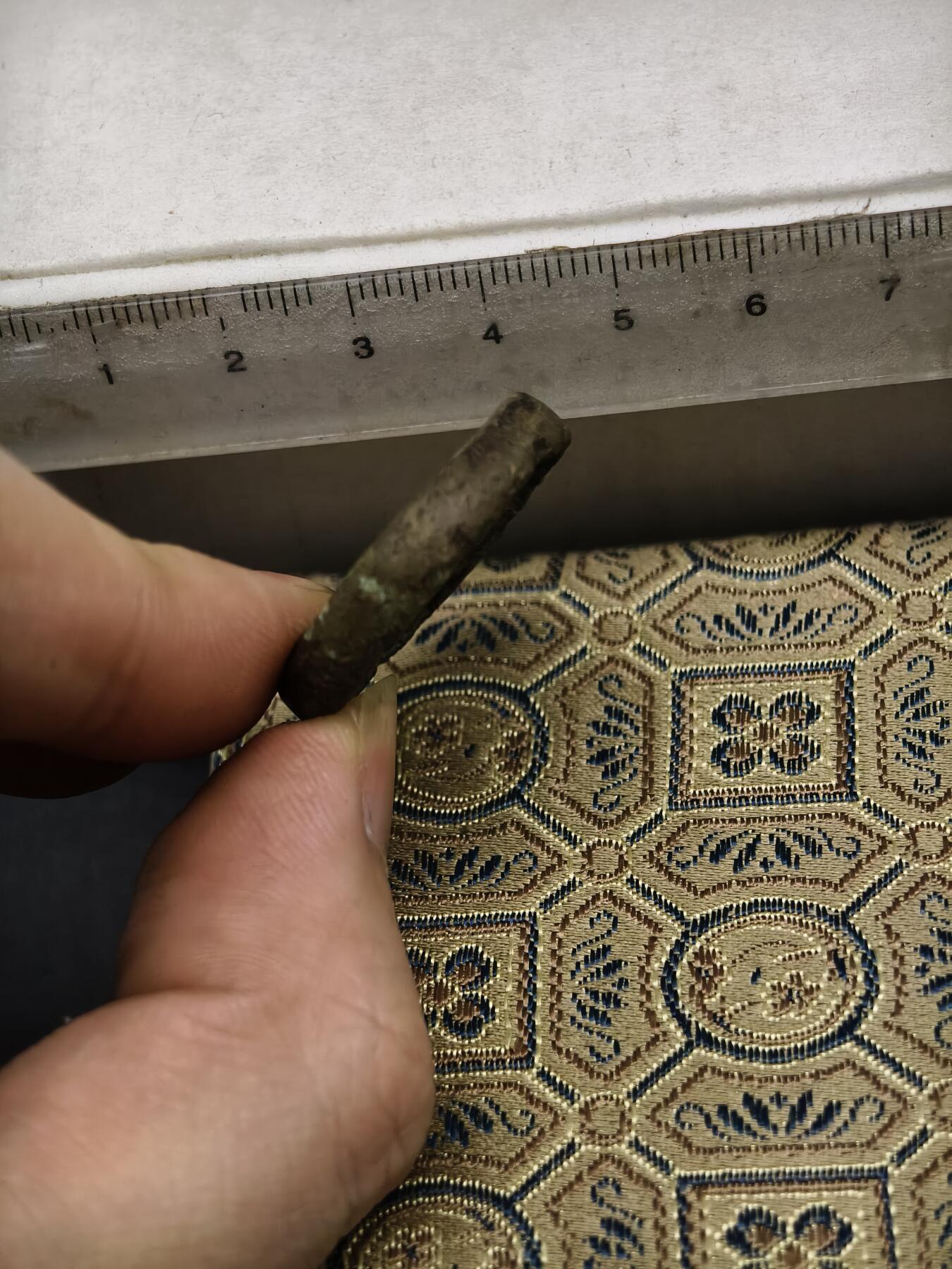 108期新疆红钱粟特钱币丝路钱币专场 7-8世纪七河流域碎叶城藕芯钱