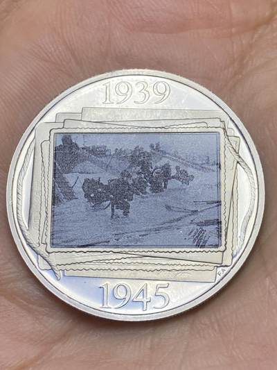 2026年第十场(总第一百七十九场）外国好品散币场(免佣金) - 少见全新Proof精制币–英属直布罗陀🇬🇮2019年半克朗(诺曼底登陆75周年纪念币)