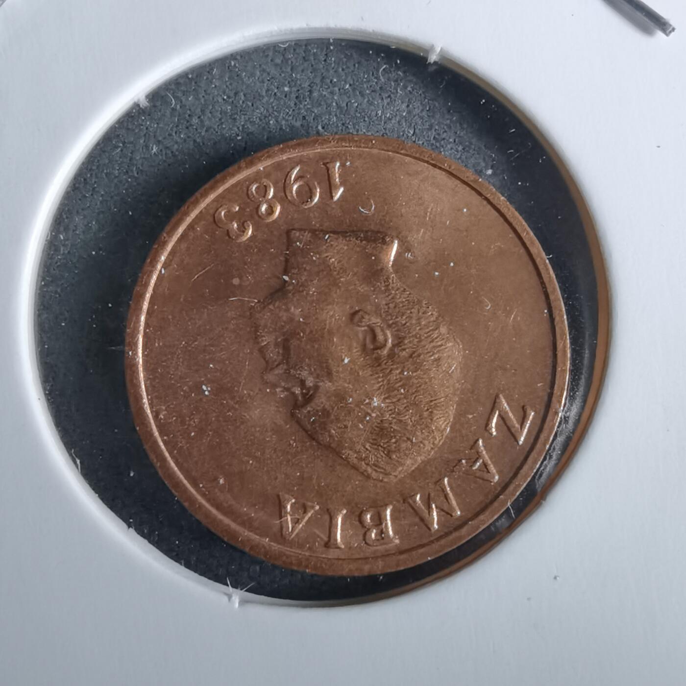 沼泽如烟--第963场 赞比亚1983年1恩韦