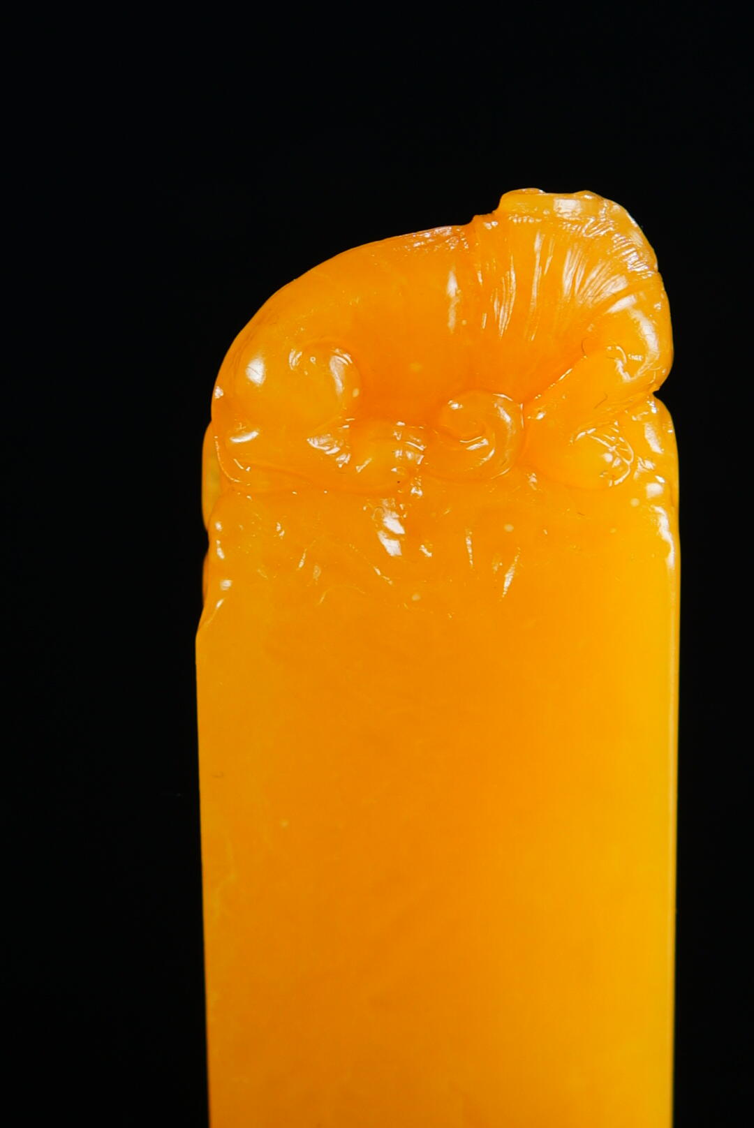 方寸藏珍·寿山田黄印章专场（二） 寿山田黄石《獬豸》扁章