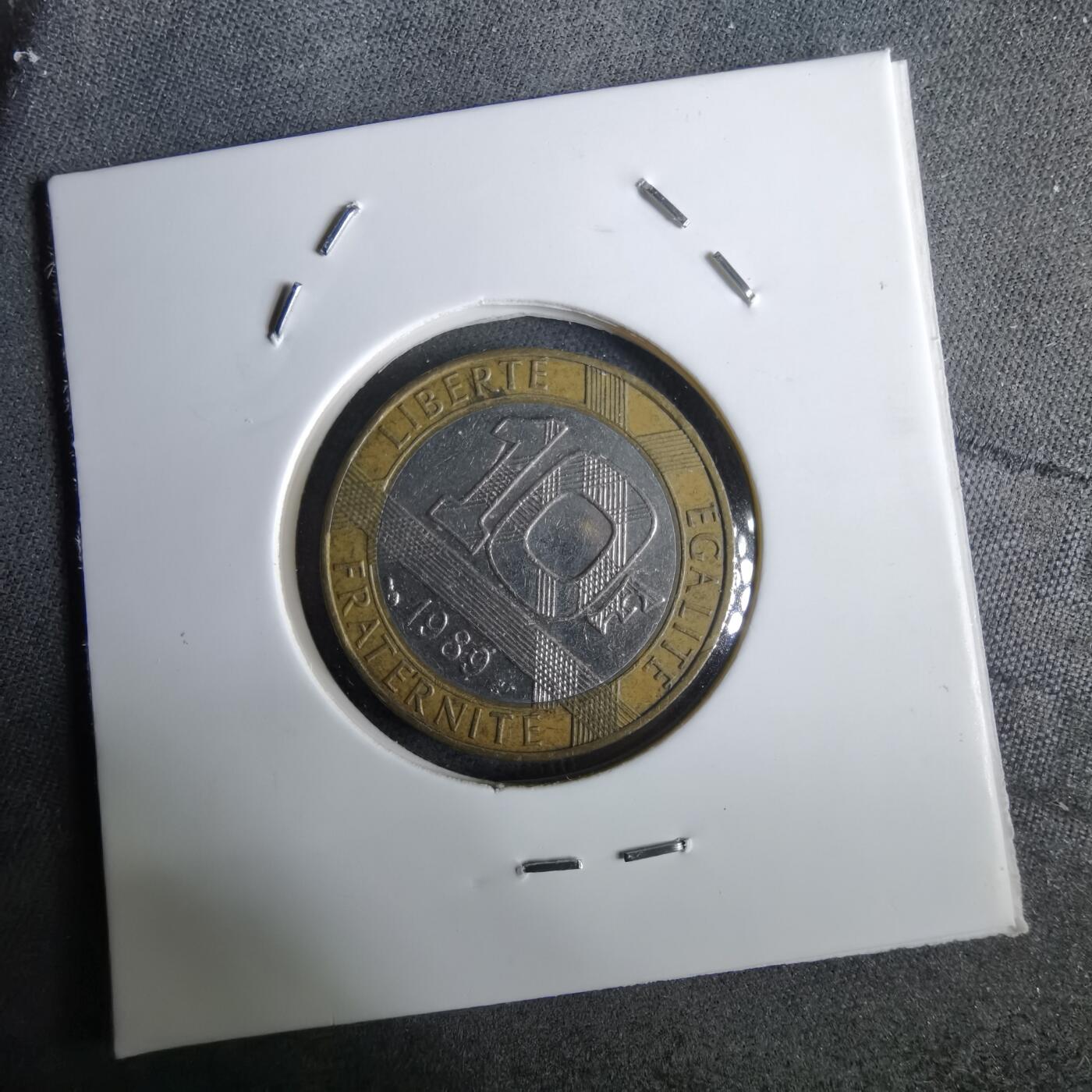 沼泽如烟--第965场 法国1989年10法郎