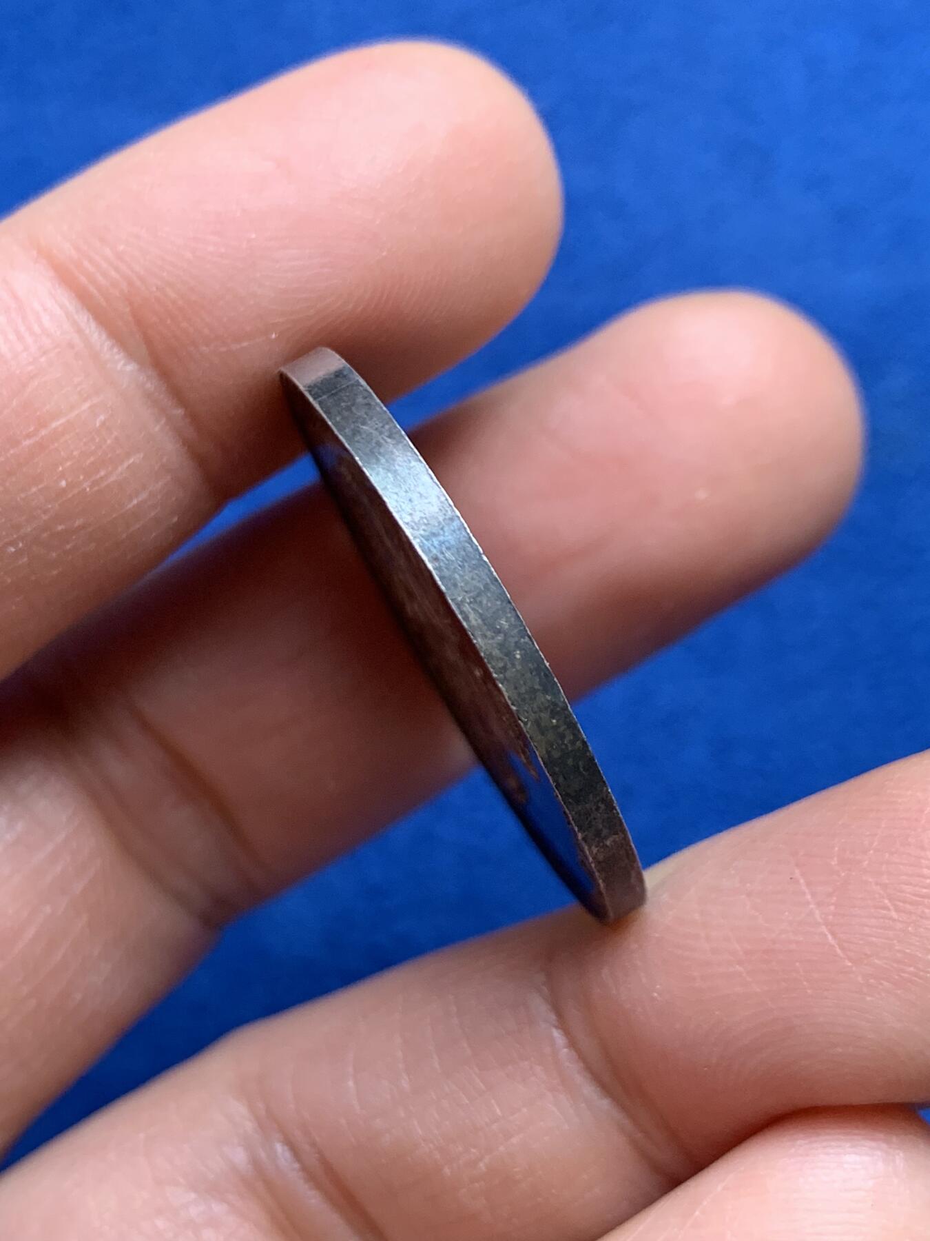 《竞宝斋》第459场 周日，周一，2场连拍 （全场包邮）欢迎送拍 法国兰斯地区公证人银质代币，10.51g，30mm，早期无边铭