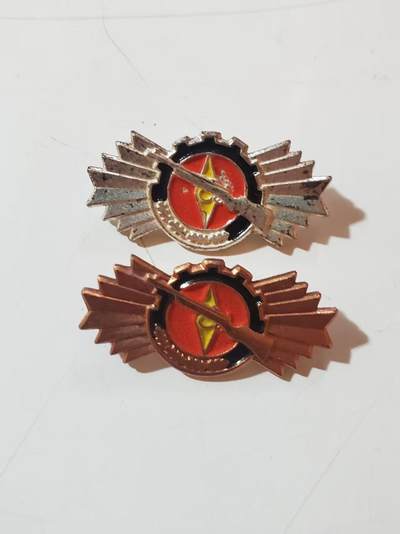 韵星假日拍卖第三十七期 -- Rimey Holidays Auction 37 - 民主德国Gst准军事部队设计技能银级铜级证章