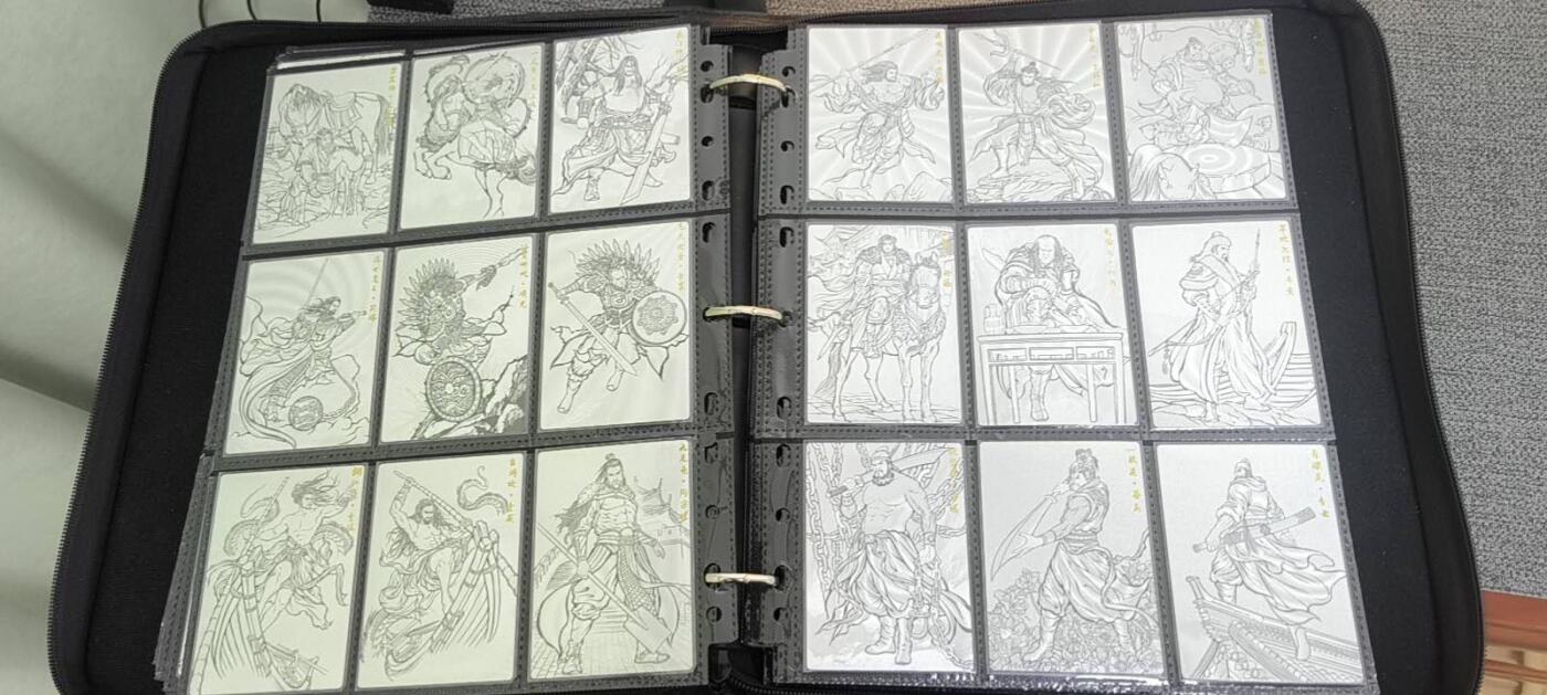 夜之极第三十八期 （1月17日周六晚9点截拍，欢迎竞拍） 卡德曼 张建东水浒盲盒版 第一弹线稿粗闪 68全套